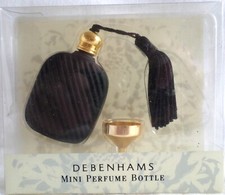 Vintage Mini Black Glass