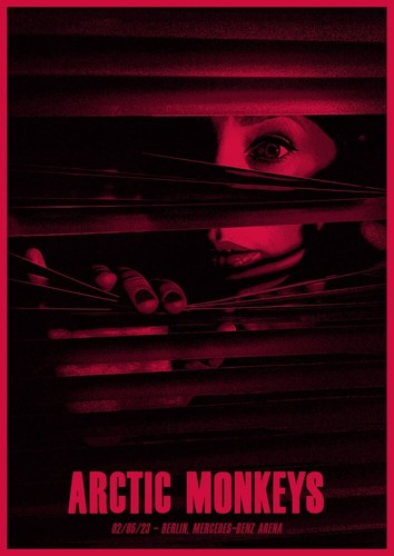 Arctic monkeys concert poster - arctic,