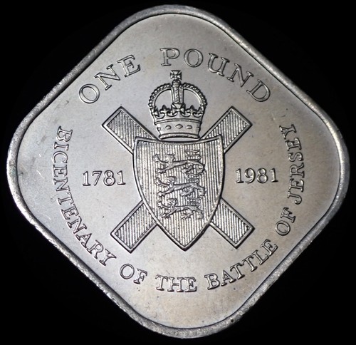 Jersey one pound 1981 - pound,
