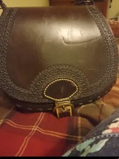Leather Shoulder Bag, Hand