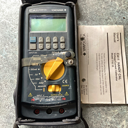 Yokogawa ca11 handy - yokogawa,