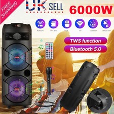 8" Dual Horn 6000W Bluetooth