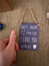 SWEET DREAMS sleep tight i