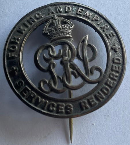 Ww1 silver war - silver, badge