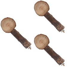 3 Pack Bird Platform Cage Supplies Standing Gangplank