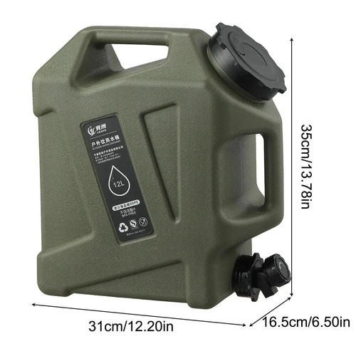 Camping hiking tap - carry, tank