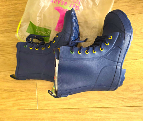 Joules women navy rubber - joules,