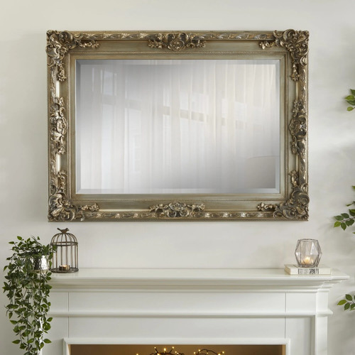 Wall mirror carved - carved, louis