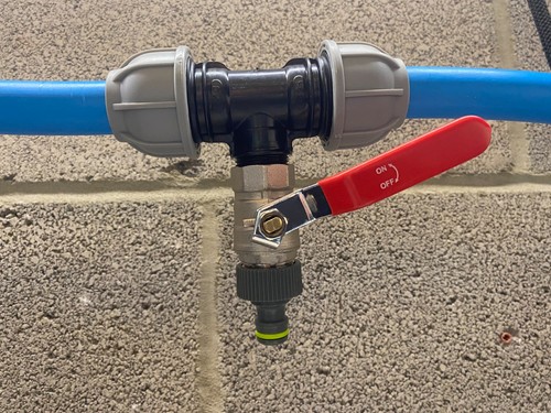 Mdpe water pipe - mdpe, metal