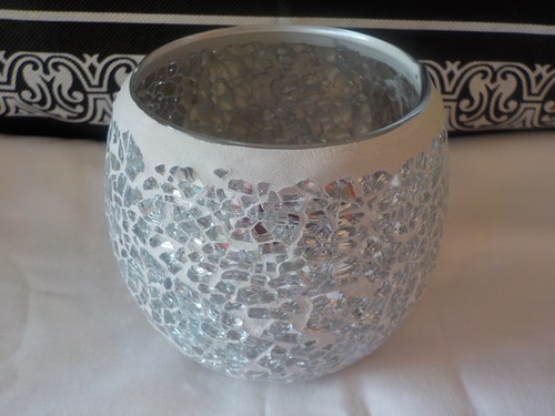 Mosaic tea light holder - light,
