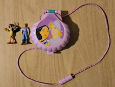 Vintage Polly Pocket Disney Pocahontas Mini Play Shell Set Necklace [S2]