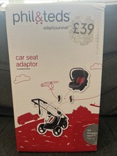 Phil&Ted's Maxi Cosi  Cabrio Fix Car Seat Adaptors/Attachment.used Boxed.