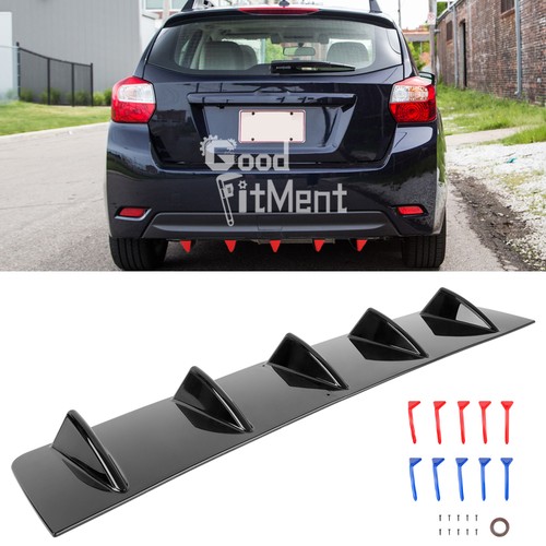 Rear bumper diffuser - rear,