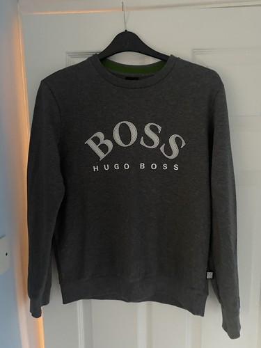 Grey hugo boss mens jumper - hugo,