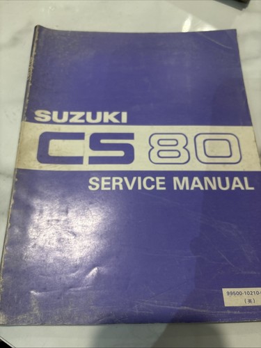 Suzuki cs80 service manual - suzuki,