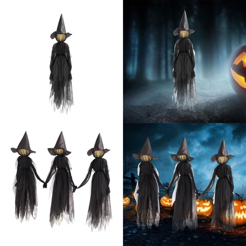 Glowing witch ornament with - witch,