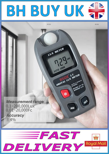Handheld digital lux meter - digital,