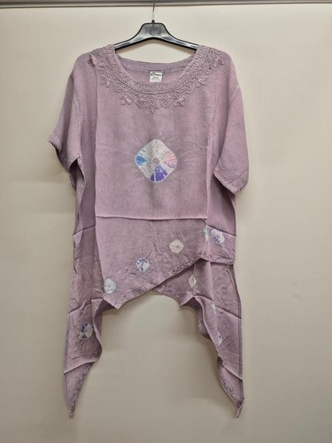 Embroidered tunic top - top, classic