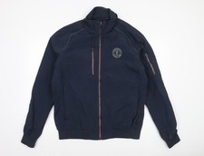 Crosshatch Men's Blue Bomber