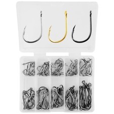 100 fishing hooks - hooks-hook, mix
