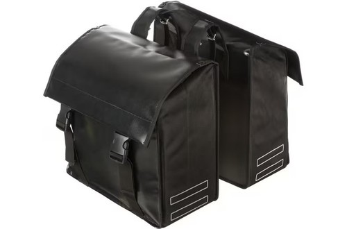 Halfords double pannier bags - double,