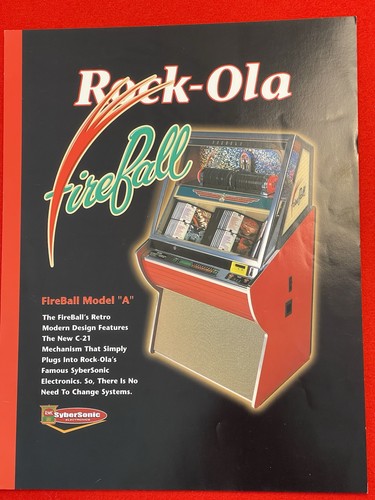 Rock ola fireball - ola, jukebox