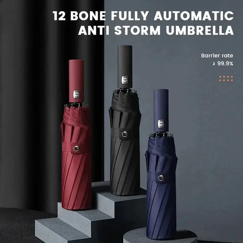 Automatic folding umbrella - folding,