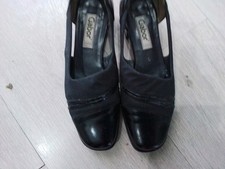 black leather/suede shoes size