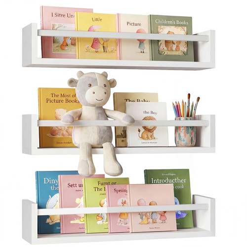 Floating nursery book - book, shelves
