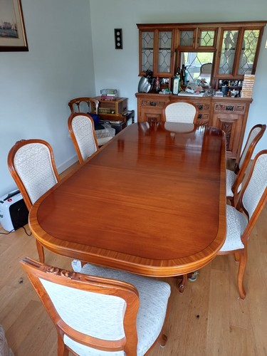 Dining table and chairs set - dining,
