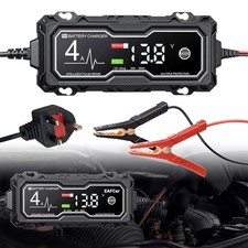 70W 12V 4A Smart Automatic Trickle Battery Charger for Motorcycle Motorbike Car