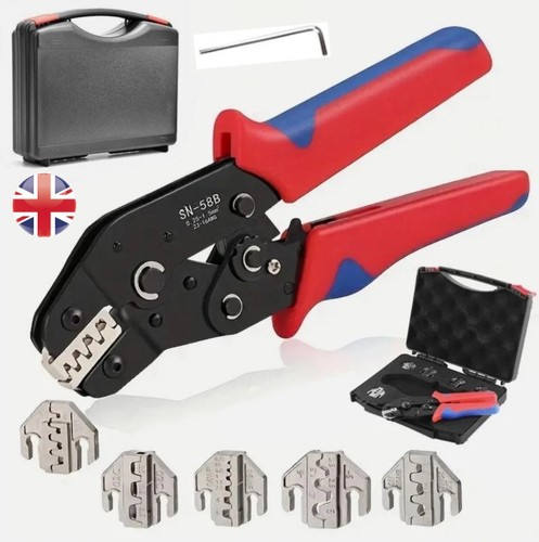 Ratchet crimping tool set - ratchet,