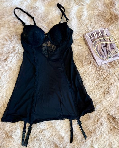 Vintage hunkemoller lace mini - vintage,
