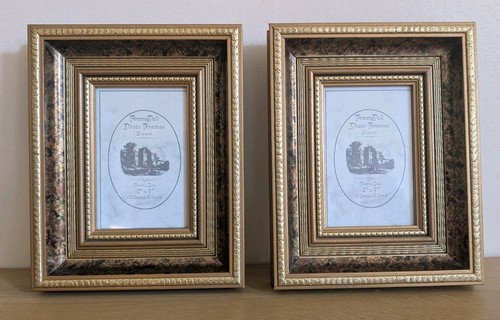 Pair wooden picture - pair, of