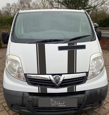 Bonnet Stripes Van/Car Decal