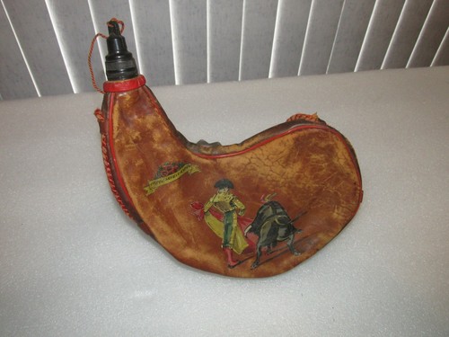 Vintage bota bag - canteen, flask