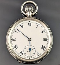Antique sterling silver pocket