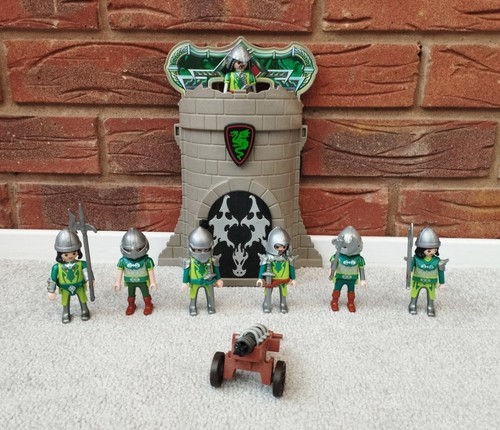 Playmobil green dragon - dragon, knights