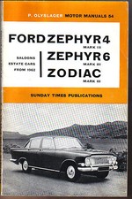Ford Zephyr 4 & 6 Zodiac Mark