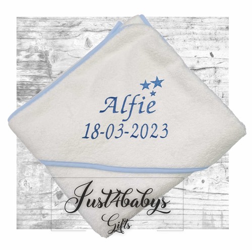 Personalised embroidered baby - embroidered,