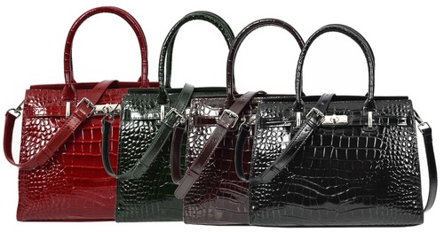 Women real leather handbag - leather,