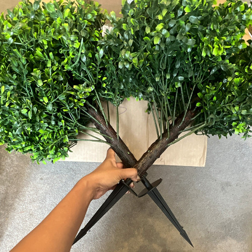 Artificial boxwood topiary - artificial,