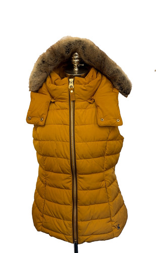 Joules padded mustard gillet - mustard,