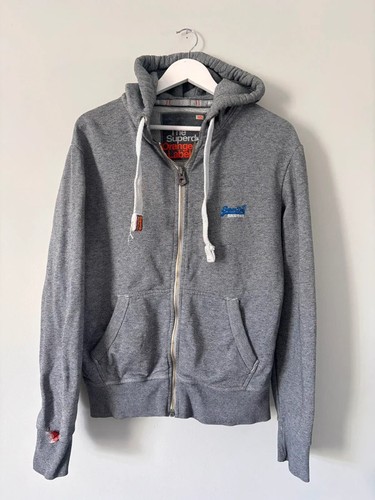 Superdry full zip - hoodie, grey