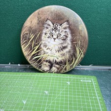 Royal Worcester Kitten Classics "Wild Flower " Plate, Dated 1985 (9D)