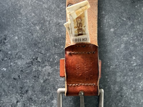 Brown studded diesel - studded, leather