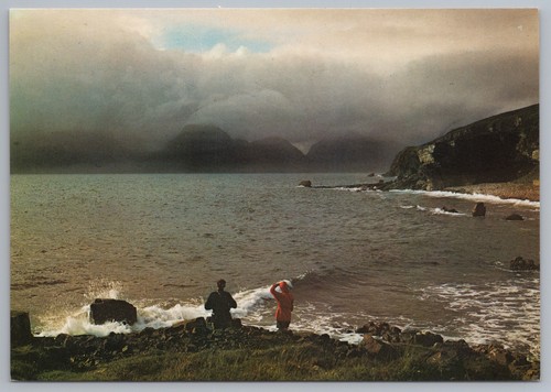 Postcard storm the - storm, in
