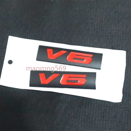 Black matte red metal - matte,