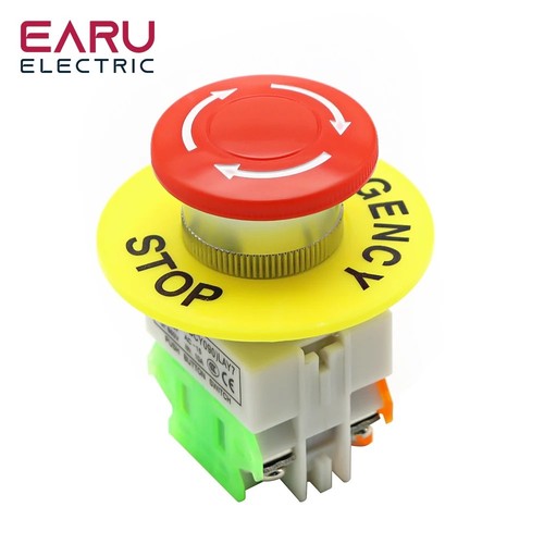 Emergency stop push - emergency,