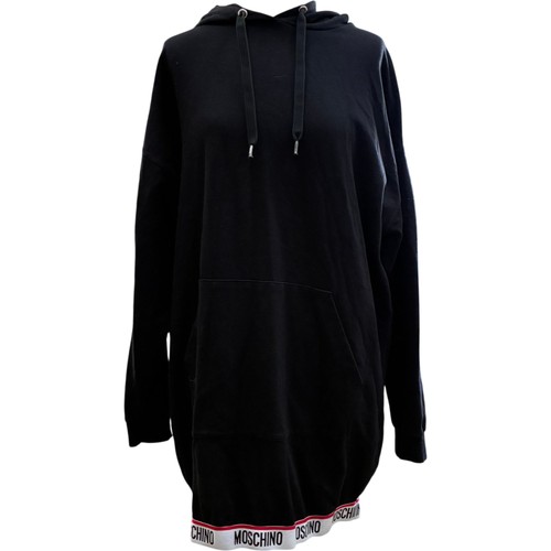 Moschino black hoodie dress - moschino,